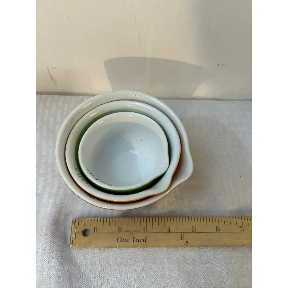 3 Sandra Lee glass‎ measuring cups replacements